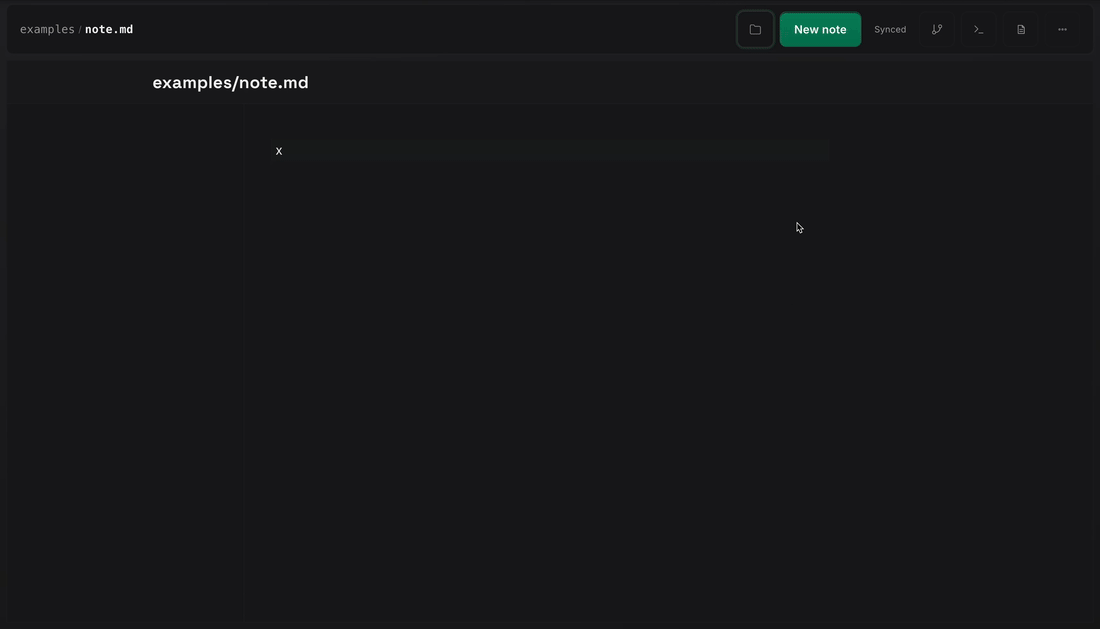 Portal canvas showing a note, a code cell, and a short run result inside one workspace.